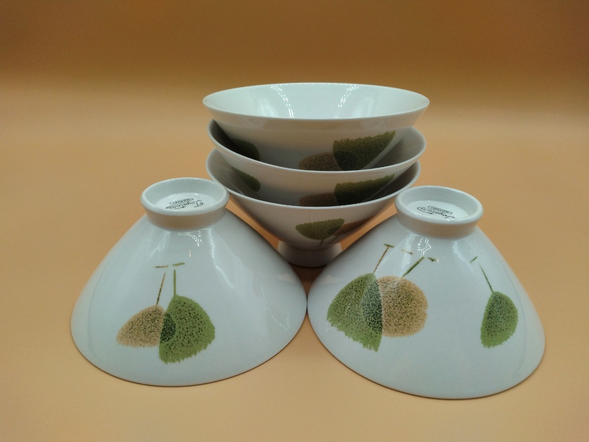 ご飯茶碗お茶碗5個Toyotoki NAMIKI 茶碗昭和レトロトーヨートーキ