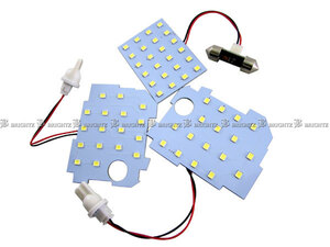 パッソ KGC10 KGC15 LED ルーム ランプ 3PC マップランプ バルブ インテリア 室内灯 ROOM－LAMP－023
