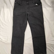 Dickies Flex Duck Dungaree　ダック　ダンガリーズ　 5ポケット　ジーンズ スタイル　ワークパンツ　ペインター　ブラック　黒　black_画像3