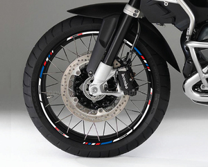 送料無料 BMW R1250GS wheel decal ステッカー シール デカール ホイル ホイール バイク セット