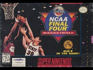 ★送料無料★北米版 スーパーファミコン SNES NCAA Final Four Basketball ファイナル・フォー