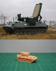 1/144 未組立 Russian MT-LBU Zoopark Conuter Battery Radar (fine detail) Resin Kit (S2596)