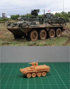 1/144 未組立 USA Stryker M1126 (fine detail) Resin Kit (S2528)