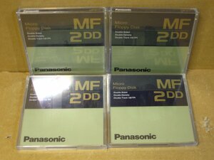 ▽Panasonic AF-MF2 2DD 3.5インチ フロッピーディスク 4枚 新品 パナソニック 松下電器