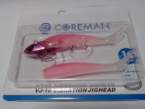COREMAN コアマン VJ-16 #012 PH ピンクヘッド ピンクパール 16g VJ16