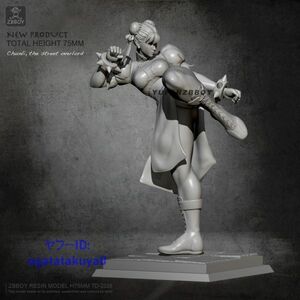  resin parts kit * spring beauty Street Fighter grappling 75mm * resin not yet painting 1/24 scale 