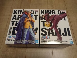 ワンピース KING OF ARTIST THE TRAFALGAR.LAW SANJI ワノ国 KOA ONE PIECE フィギュア セット トラファルガー・ロー サンジ