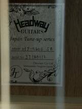 Headway(ヘッドウェイ) / HJ-560S SB アコースティックギター_画像4