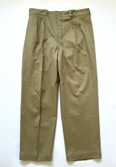 50s60s NOS フレンチ ミリタリー M52 チノパン ユーロ ビンテージ-