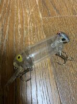 美品 オールド ビッグバド OLD HEDDON BIG BUD BUDWEISER バドワイザー ☆ クリアーカラー ☆ バド ☆トップウォーター ルアー ☆_画像1