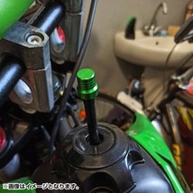 【送料無料】ユニフローキャップ KLX125 YZ450F XR250R CRF150R PW50 KX100 KX250F RM-Z250 YZ125 KLX250 CR250 85SX CR80 銀 シルバー_画像4