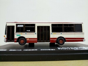 # Kyosho master z collection No.15 1/80 Sagami railroad shuttle bus asahi business office 2053 number car ivory × red hand made minicar 