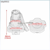 ヤマハ XT600燃料 タンク キャップ カバー イグニッション スイッチ キー ロック_画像6