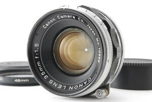 [B goods ]Canon LENS 35mm F1.5 L mount * cap *Leica*1123