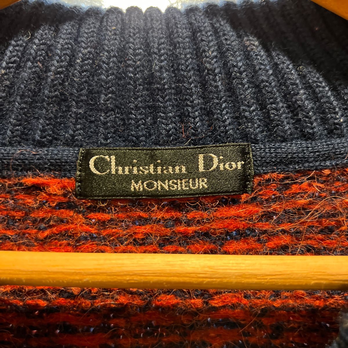 状態良 Christian Dior クリスチャンディオール ボーダー マルチカラー