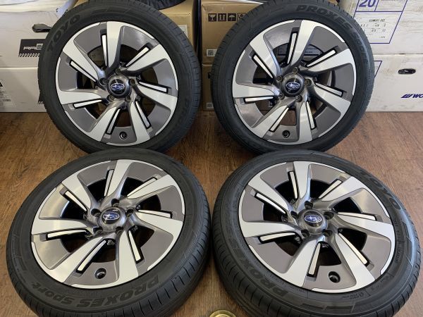 新品ホイール 4本 フォレスター レヴォーグ エルグランド-
