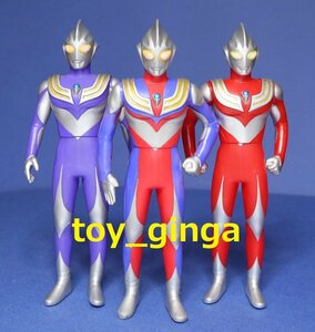 即決ウルトラヒーローシリーズ ウルトラマンティガ マルチタイプ スカイタイプ パワータイプ 2000年版 中古品