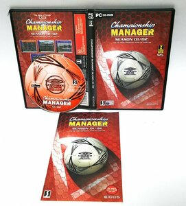 【同梱OK】 Championship Manager Season 01/02 ■ チャンピオンシップマネージャー ■ サッカー ■ Windows / Mac ■ レトロゲームソフト