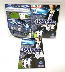 【同梱OK】 FootBall Manager 2011 ■ フットボールマネージャー ■ サッカー ■ Windows / Mac ■ レトロゲームソフト ■ 海外版