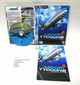 【同梱OK】 Airport Tycoon 2 ■ エアポートタイクーン 2 ■ Windows ■ レトロゲームソフト ■ 空港経営シミュレーション