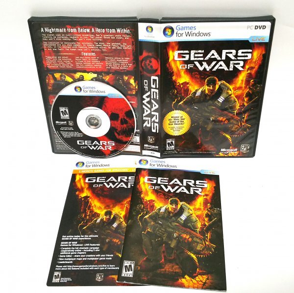 ギアーズオブウォー ツインパック CEROレーティングZ:未使用Xbox360