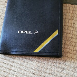  Opel original vehicle inspection certificate inserting case 