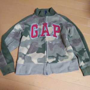 GAP Gap fleece jumper blouson outer garment Zip Parker 