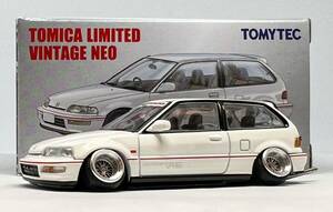 トミカ リミテッド LV-182a 25x CIVIC シビック EF9 ミニカー 1/64 ヴィンテージネオ vintage neo ホンダ 車高短 スラムド 改造車 ef3