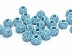  beads Club long Dell meta ruby z color mesh mud blue 11mm 10 piece set blue color meta ruby z bracele 