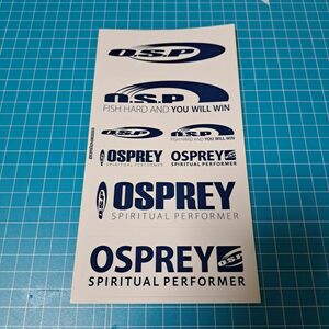 OSPREY　 ステッカー ネイビー