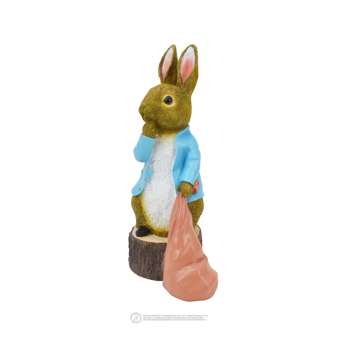 戴围巾的彼得兔 花园物品 花园小雕像, 手工制品, 内部的, 杂货, 装饰品, 目的