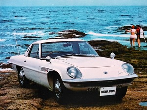  Cosmo Sport появление!! уведомление Mazda марка машины товар путеводитель большой размер старый машина каталог 1960 годы в это время товар!* Luce Familia Carol Bongo Восток промышленность 