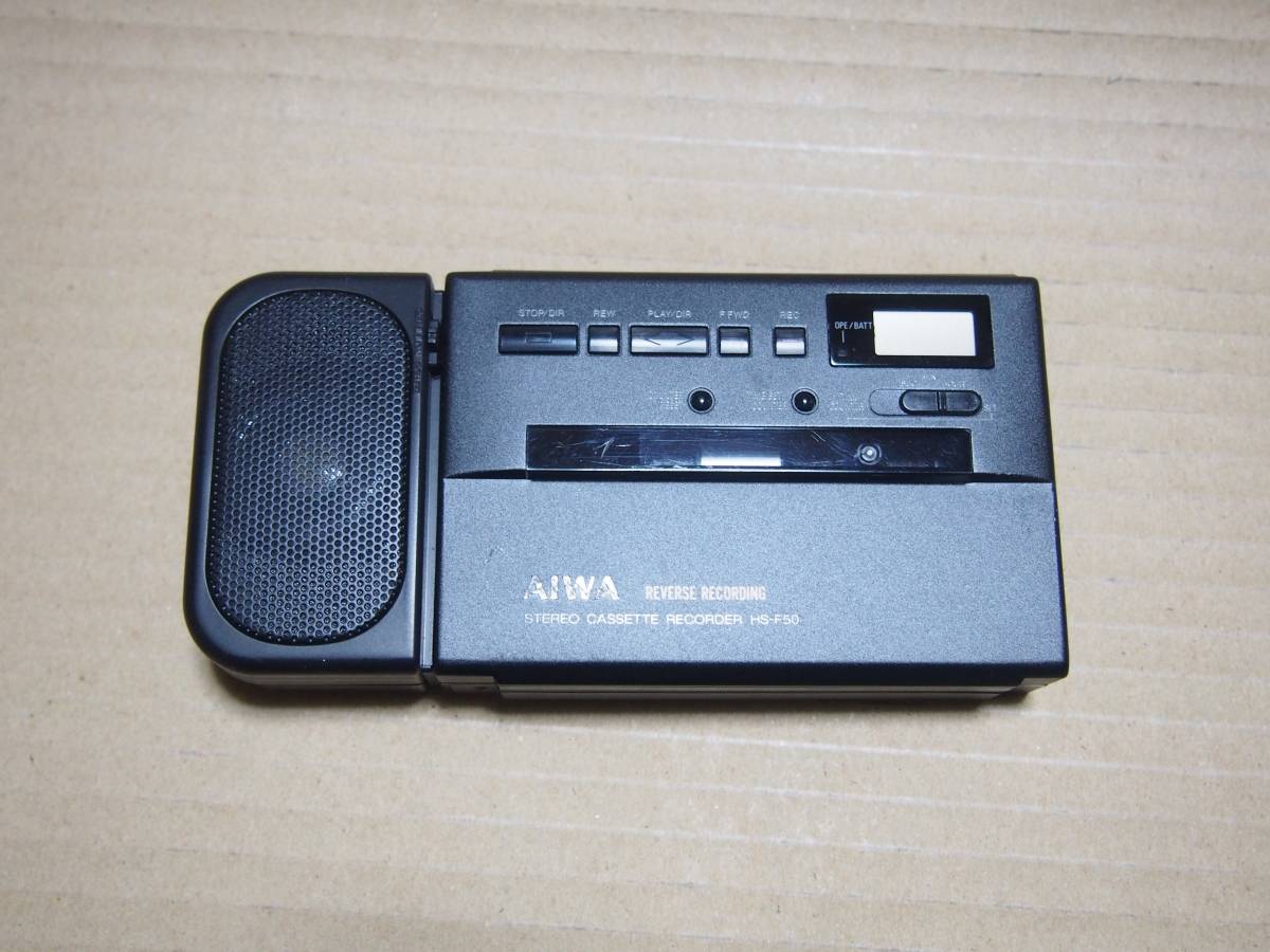 AIWA カセットプレーヤー HS-WR35 ジャンク品 fkip.unmul.ac.id