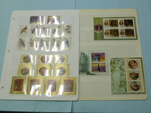 Art hand Auction 23 P Sello Aitutaki 1983-86 Pinturas, aves, etc. 2 hojas NH/VF sin usar *Requerido para leer la columna de explicación, antiguo, recopilación, estampilla, tarjeta postal, otros