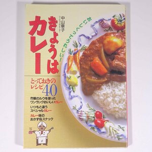 おいしくってうれしい！ きょうはカレー とっておきのレシピ40 中山章子 永岡書店 1994 単行本 料理 献立 レシピ 家庭料理