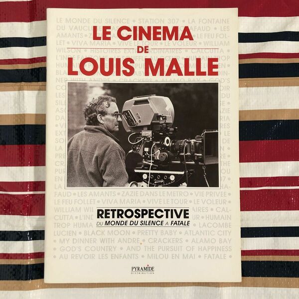 LE CINEMA de LOUIS MALLE (ルイ・マルの回顧展)パンフレット 洋書