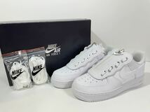 【送料無料】【新品】24㎝　Nike Air Force 1 Low '07 Shroud ナイキ エアフォース1 ロー '07 シュラウド ホワイト_画像2