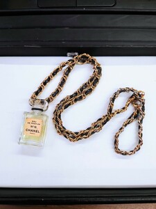 CHANEL Chanel духи Mini бутылка No19 цепь колье Vintage 