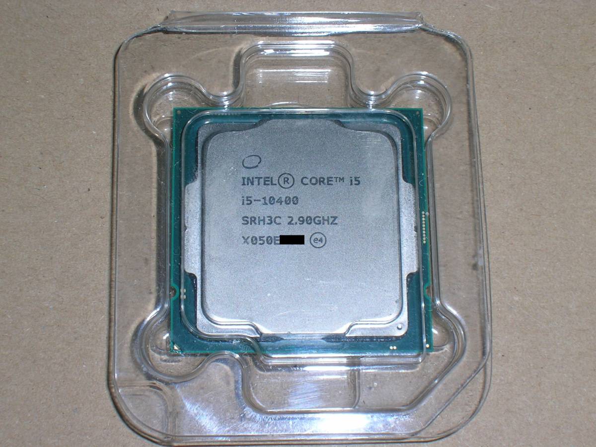 即納!最大半額! intel セール! 動作品 Core 10400 i5 PCパーツ