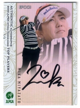 宮里 美香 2022 JLPGA オフィシャルトレーディングカード Top Players Holoパラレル直筆サインカード 04/30 30枚限定！_画像1