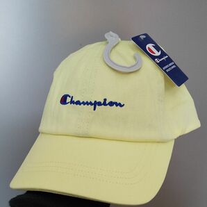 新品 イエロー Champion キャップ