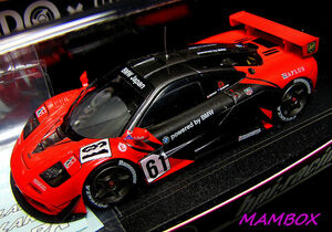 【フリマ】HP☆1/43 44687 マクラーレン F1 GTR #61 1996 JGTC(デカール付き）