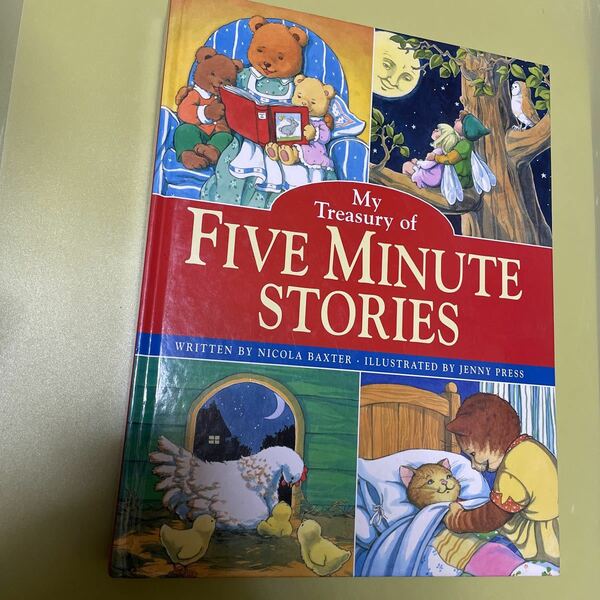 ◎英語児童書　My Treasury of Five Minute Stories 英語版