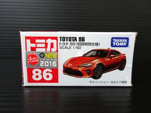 トミカ　86　トヨタ 86 （初回特別仕様）