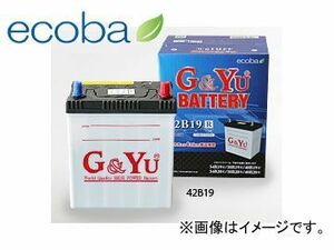 G＆Yu カーバッテリー ecoba（エコバ） ecb-80D23L