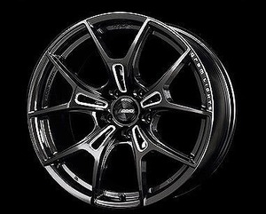 RAYS gramLIGHTS 57FXZ 19x8.0J 5/100 +45 AAC スーパーダークガンメタ/マシニング/リムエッジDC