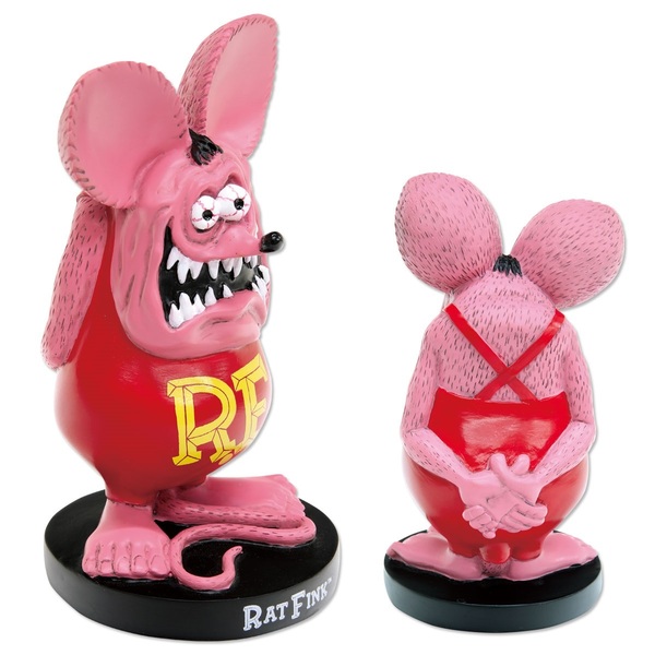 Rat Fink フィギュア ピンク standing スタンディング スタチュー ラットフィンク statue マスコット mooneyes ムーンアイズ 好きの方