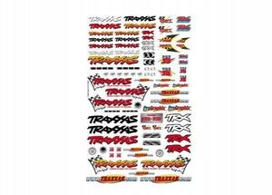 TRAXXAS　トラクサス シール　デカール　Official Team Traxxas racing decal set (flag logo/ 6-color) MODEL# 9950