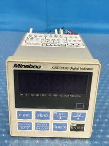 [CK13938] Minebea ミネベア CSD-815B 変換器用デジタル指示計 動作保証