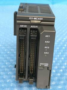 [CK15402] Keyence KV-MC40V 4軸パルス列位置決めモーション装置 動作保証